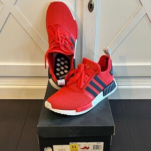 Adidas NMD R1 Red and Black Sneakers